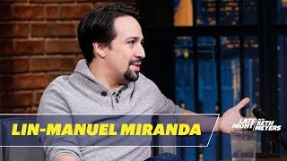 LinManuel Miranda on Rehearsing for Hamiltons Debut in Puerto Rico [upl. by Aneez]