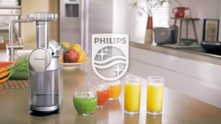 Philips Micro Masticating sokovnik s hladnim prešanjem [upl. by Yellac]