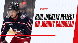 In emotional tributes Blue Jackets reflect on the love they had for Johnny Gaudreau [upl. by Airotel]