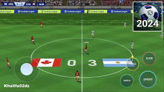 Football League Copa America 2024  Gameplay Walkthrough Android Part 75 [upl. by Cirderf]