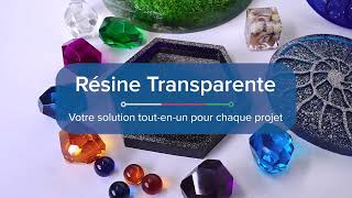 Résine Époxy Transparente – La Préférée des Créatifs et des Artisans [upl. by Yesdnyl]