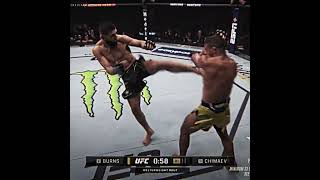 Khamzat Chimaev vs Gilbert Burns  2  UFC  ufc khamzatchimaev gilbertburns [upl. by Sathrum]