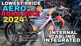 Modern Road Bike na abot kaya Promax PR60 Aero 2024 budgetbike promaxPR60 [upl. by Eilegna]