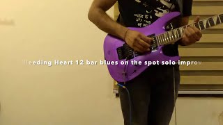 12 Bar blues Psychedelic Blues Rock Solo improv [upl. by Leiva586]