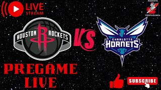 🔴 Rockets VS Hornets Pregame Live [upl. by Igic]