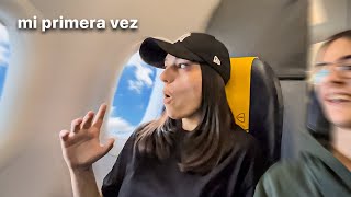 ✈😨 ASÍ FUE MI PRIMERA VEZ VIAJANDO en AVIÓN  SNerea [upl. by Ahsiener]