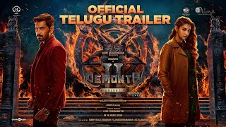 Demonte Colony 2 Telugu  Trailer  Arulnithi Priya Bhavani Shankar  Ajay R Gnanamuthu  Sam CS [upl. by Acinok]