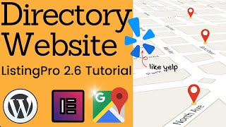 How To Make A ListingPro Theme 26 Directory Listing Website With Wordpress Like Yelp [upl. by Lindbom]