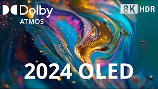 Oled Demo 2024 Dolby THX DLP Intros DOLBY ATMOS SOUND DESIGN 8K HDR 60FPS Dolby Vision [upl. by Anitsirhcairam]