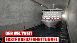 Norwegen revolutioniert die Seefahrt Der erste und größte Schiffstunnel der Welt [upl. by Maurilla48]