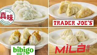 Pro Chefs Blind Taste Test Every Box of Frozen Dumplings  The Taste Panel  Epicurious [upl. by Blakeley]