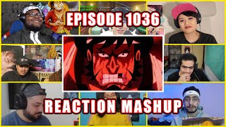 ONE PIECE EPISODE 1036 REACTION MASHUP [upl. by Gessner]