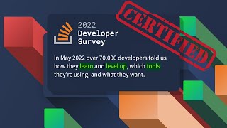 LOOK Stack Overflow Developer Survey 2022 Results Are In [upl. by Ellennahc]