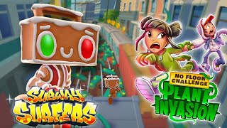 GINGERBOT ON PLANT INVASION SUBWAY SURFERS NO FLOOR CHALLENGE  SYDNEY 2024 [upl. by Chiquia300]