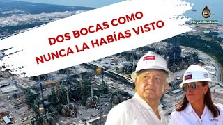 INÉDITO Así luce la refinería Dos Bocas desde las alturas [upl. by Niltak]