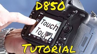 Nikon D850 Tutorial [upl. by Assilrac]