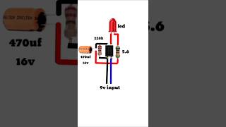 PC 817 Led flashing circuit shortsfeed [upl. by Koehler]