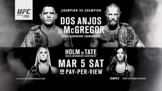 UFC 196 Conor McGregor vs Nate Diaz Promo [upl. by Nirrat]