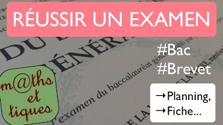 Préparer et réussir un examen  BAC BREVET [upl. by Ylrebmek]