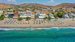 Kalamaki South Heraklion Crete Greece 4K [upl. by Caundra]