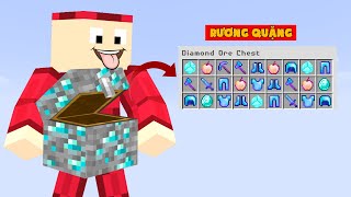 Minecraft Nhưng Quặng Cho Rương Siêu Khủng [upl. by Wehttam881]