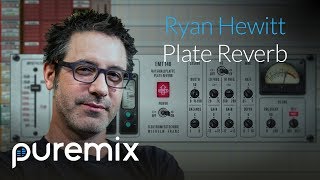 Vocals Mixing  How To Use Plate Reverb On A Vocal Explained [upl. by Coward]