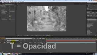 Tutorial After Effects Efecto de niebla y lluvia HD  12  Español [upl. by Eli]