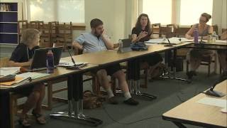 Vergennes School Board Meeting August 17 2016 [upl. by Jeanne]