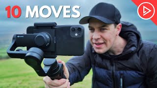 10 Smartphone Gimbal Moves for Beginners  Master The Basics in 5mins [upl. by Ecertak]