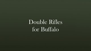 HEYM Field Notes  Double Rifes for Buffalo [upl. by Budworth575]