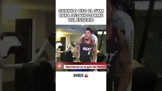 CUANDO USO EL GYM PARA DESAHOGARME DEL ESTUDIO doris fmed uba [upl. by Esdnil]