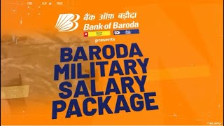 Bank of Baroda  Baroda Military Salary Package [upl. by Suneya]