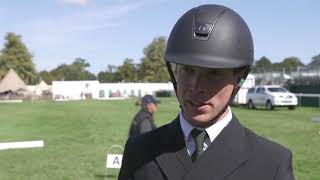 Land Rover Burghley Horse Trials 2019  Dressage Day 1 David Britnell [upl. by Three]