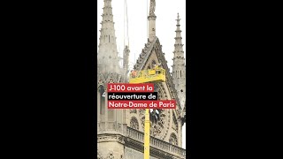 J100 avant la réouverture de NotreDame de Paris [upl. by Moguel680]