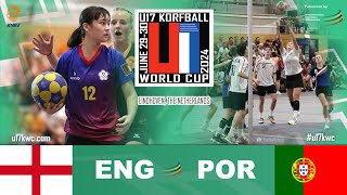 U17 Korfball World Cup 2024  A3  B4 [upl. by Anolahs]