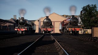 West Somerset Railway Winter Steam Gala with blooper TSW4 [upl. by Yevoc]