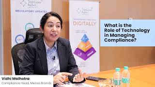 Vidhi Malhotra on Managing Compliance and Risk  Delhi NCAER Roundtable TeamLease RegTech [upl. by Laoj]