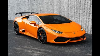 2015 Lamborghini Huracan in Arancio Borealis Pearl w FULL PPF Full Walkthrough [upl. by Aiyn]