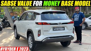 i20 ke Price mein Value for Money SUV🔥  Walkaround with Price  Toyota Hyryder 2023 [upl. by Eras75]