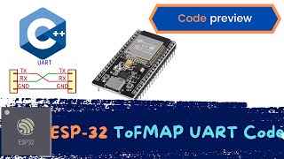 ESP32 ToFMAP UART Implementation Brief CC Code preview [upl. by Aketahs825]