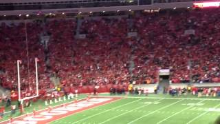 Jump Around  Wisconsin vs BYU [upl. by Aeslehc]