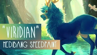 Viridian  SPEEDPAINT  Medibang Paint Pro [upl. by Catlin]