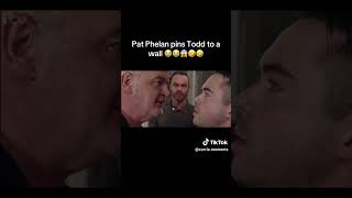 Phelan pins Todd to the wall viral funny uk tv trending british tiktok soap british corrie [upl. by Carlie]