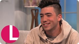 The X Factors Christian Burrows Talks His Emotional Audition  Lorraine [upl. by Samford]