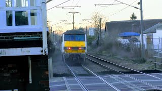 Valentines Day Trainspotting at Stowmarket GEML  140219 [upl. by Mcmath]