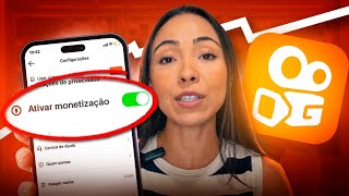 Como ganhar dinheiro no KWAI TUTORIAL PARA ATIVAR A MONETIZAÇÃO e Trabalhar EM CASA com o KWAI [upl. by Abbe]