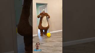 Tanyas dog finds a yellow balloonsTanya funny shorts youtubeshorts dog​ dogs​ pet​ pets​ [upl. by Karli132]