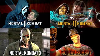 Mortal Kombat  All Guest Characters Fatalities 2011  2024 MK9  MK1 [upl. by Curren]