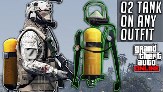 GTA 5 Online How To Put Scuba Tank On Any Outfit After Patch 154 Cayo Perico Clothing Glitches [upl. by Eigriv312]