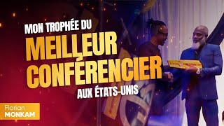 Incroyable  Mon Trophée Du Meilleur Conférencier Aux ÉtatsUnis [upl. by Wallace]